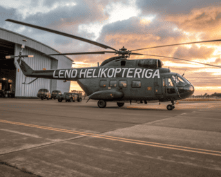 Lend helikopteriga